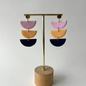 Medios círculos de colores