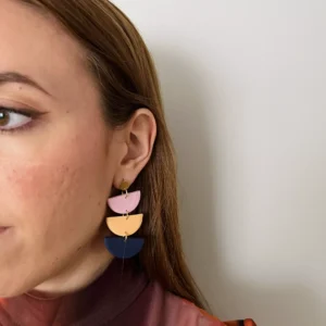 Medios círculos de colores