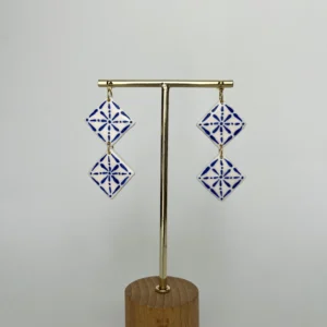 Azulejos con estampado azules