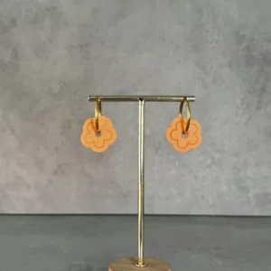 Charm flor arcilla salmon