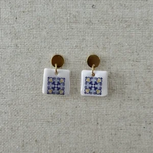 Cuadrado azulejo estampado 3